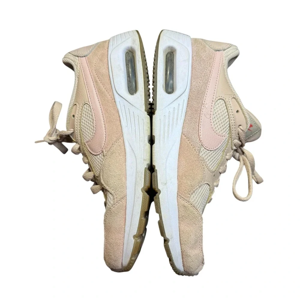 Nike‎ Air Max Excee Shoes Womens Size 8.5 Beige Pink Mesh Sneakers CW4554-201